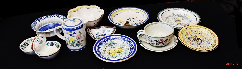 Billede af skåle og kander